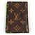 Visitenkartenetui Monogram Louis Vuitton Braun Monogramm - Ansicht 2