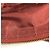 Borsa Tote Louis Vuitton Suhali Lockit MM in Rosso Tanami - vista 16