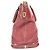 Borsa Tote Louis Vuitton Suhali Lockit MM in Rosso Tanami - vista 3