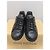 Sneaker Louis Vuitton Frontrow Pelle Coccodrillo Nera Nero - vista 10