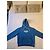 Jacquemus Moletom com Estampa de Onda e Logo Azul claro - vista 2