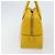 Gucci Bright Top Handle Diamante Pelle Medium Giallo - vista 3