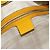 Gucci Bright Top Handle Diamante Pelle Medium Giallo - vista 6
