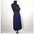 Yves Saint Laurent Falda azul de lana YSL Rive Gauche - vista 4