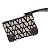Valentino Garavani Valentino Pouche VLogo Canvas PM Marrone
