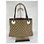 Borsa a spalla Gucci in tela / pelle marrone 276 - vista 2