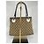 Borsa a spalla Gucci in tela / pelle marrone 276 - vista 3