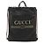 Gucci Print Coco Capitan Rucksack Schwarz Rot Grün