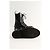 Balmain Schwarze Leder-Bikerstiefel - Ansicht 7
