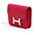 Hermès 2024 Constance Slim Pochette Cintura Borsa in Pelle Rosa sulla Cintura Silver hardware  - vista 5