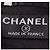Luvas sem dedos em couro preto e branco com logo CC completo Chanel 22S 7.5 - vista 11