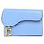Christian Dior Dior Saddle Leder Tasche Blau