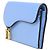 Christian Dior Dior Saddle Leder Tasche Blau - Ansicht 3