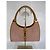 Borsa a spalla Gucci Jackie in suede e pelle Rosa e marrone278 - vista 2