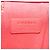 Vanity Beauty case Chanel in rafia intrecciata con manico e catena Rosso - vista 7