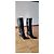 DOLCE & GABBANA DEVOTION GLANZENDES RINDLEDERSTIEFEL. Schwarz - Ansicht 6