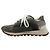 Baskets en lin / daim gris Brunello Cucinelli avec Monili - vue 3