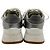 Baskets en lin / daim gris Brunello Cucinelli avec Monili - vue 5