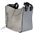Borsa a spalla Hammock media in pelle di vitello grigia e nera Loewe Marrone - vista 3