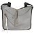 Borsa a spalla Hammock media in pelle di vitello grigia e nera Loewe Marrone - vista 8