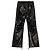 DIESEL Oversized Cargo Coated Fabric Trousers in Black p-MARTY-LTH, Size 48 IT