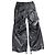 DIESEL Oversized Cargo Coated Fabric Trousers in Black p-MARTY-LTH, Size 48 IT - view 6