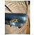 Borsa a spalla Hermès Camargue Box Calf blu navy Blu scuro - vista 7