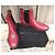 Botines Marc by Marc Jacobs de cuero rojo Roja - vista 2
