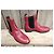 Botines Marc by Marc Jacobs de cuero rojo Roja - vista 3