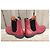 Botines Marc by Marc Jacobs de cuero rojo Roja - vista 5