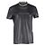 Camiseta de cuero de cordero negro con acento de gargantilla con tachuelas Givenchy