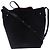 Sac seau mini Mansur Gavriel en cuir noir