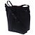 Sac seau mini Mansur Gavriel en cuir noir - vue 2