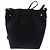 Sac seau mini Mansur Gavriel en cuir noir - vue 3