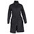 Giacca Lunga Testurizzata Louis Vuitton in Nylon Nero