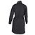 Giacca Lunga Testurizzata Louis Vuitton in Nylon Nero - vista 3