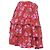 Jupe Mini Corbett LoveShackFancy en Viscose Rouge - vue 2