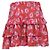 Jupe Mini Corbett LoveShackFancy en Viscose Rouge - vue 3