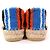 Prada Slip-On Espadrilles aus Frottierstoff Orange - Ansicht 5