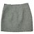 Autre Marque Falda Mini Bonding T de ALEXANDER WANG Negro Blanco - vista 2