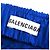 Falda de rayón con estampado floral Balenciaga Azul - vista 6