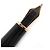 Pluma Montblanc Meisterstück 14K Negro Dorado - vista 5