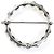 Spilla in argento con perle MIKIMOTO - vista 2