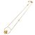 Collana Vivienne Swinging di Louis Vuitton D'oro - vista 2