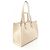 Borsa tote Louis Vuitton OnTheGo MM in pelle Monogram Empreinte Bianco Crudo - vista 2
