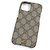 Gucci Ophidia GG Supreme Canvas iPhone Case Beige
