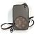 Schultertasche Phone Box Monogramm Taiga Louis Vuitton Braun