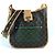Borsa a Spalla Musette Perforata Monogram Louis Vuitton Marrone Verde