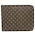 Borsa Poche Document Second Louis Vuitton Marrone