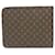Borsa Poche Document Second Louis Vuitton Marrone - vista 2